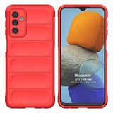 Microsonic Samsung Galaxy M23 için Kılıf Oslo Prime Kırmızı [Galaxy M23 ile Uyumlu Kılıf - Kırmızı]