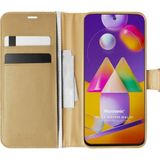 Microsonic Samsung Galaxy M31S Delux Leather Wallet Kılıf