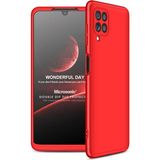 Microsonic Samsung Galaxy M32 4G Double Dip 360 Protective Kırmızı Kılıf