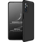 Microsonic Samsung Galaxy M52 Double Dip 360 Protective Siyah Kılıf