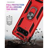 Microsonic Samsung Galaxy S10 Military Ring Holder Lacivert Kılıf