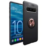 Microsonic Samsung Galaxy S10 Military Ring Holder Siyah Kılıf