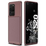 Microsonic Samsung Galaxy S20 Ultra Legion Series Kahverengi Cep Telefonu Kılıfı