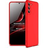 Microsonic Samsung Galaxy S21 Double Dip 360 Protective Kırmızı Cep Telefonu Kılıfı