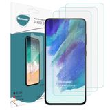 Microsonic Samsung Galaxy S21 FE Screen Protector Nano Glass 3 Adet Cam Ekran Koruyucu