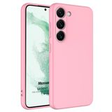 Microsonic Samsung Galaxy S23 Groovy Soft Pembe Cep Telefonu Kılıfı