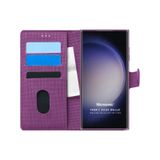 Microsonic Samsung Galaxy S23 Ultra Fabric Book Wallet Kılıf