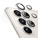 Microsonic Samsung Galaxy S23 Ultra Tekli Kamera Lens Koruma Camı Gümüş [Galaxy S23 Ultra ile Uyumlu Ekran Koruyucu]