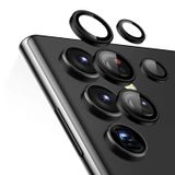 Microsonic Samsung Galaxy S23 Ultra Tekli Kamera Lens Koruma Camı Siyah [Galaxy S23 Ultra ile Uyumlu Ekran Koruyucu]