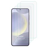 Microsonic Samsung Galaxy S24 Plus Screen Protector Nano Glass Cam Ekran Koruyucu (3`lü Paket) [Galaxy S24 Plus ile Uyumlu Ekran Koruyucu - Şeffaf]