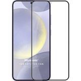 Microsonic Samsung Galaxy S24 Plus Tam Kaplayan Temperli Siyah Cam Ekran Koruyucu