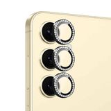 Microsonic Samsung Galaxy S24 Plus Tekli Diamond Taşlı Kamera Koruma Camı Siyah [Galaxy S24 Plus ile Uyumlu Ekran Koruyucu - Siyah]