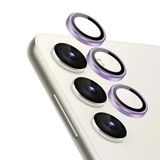 Microsonic Samsung Galaxy S24 Plus Tekli Kamera Lens Koruma Camı Lila [Galaxy S24 Plus ile Uyumlu Ekran Koruyucu - Lila]