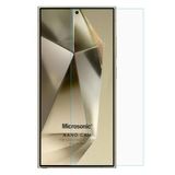 Microsonic Samsung Galaxy S24 Ultra Nano Glass Cam Ekran Koruyucu [Galaxy S24 Ultra ile Uyumlu Ekran Koruyucu - Şeffaf]
