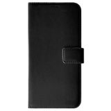 Microsonic Samsung Galaxy S7 Edge için Kılıf Delux Leather Wallet Siyah [Galaxy S7 Edge ile Uyumlu Kılıf - Siyah]