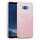 Microsonic Samsung Galaxy S8 Plus Kılıf Sparkle Shiny Rose Gold