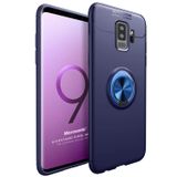 Microsonic Samsung Galaxy S9 Plus için Kılıf Kickstand Ring Holder Lacivert [Galaxy S9 Plus ile Uyumlu Kılıf - Lacivert]