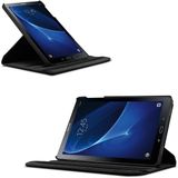 Microsonic Samsung Galaxy Tab A 10.1inç T580 360 Rotating Stand Deri Siyah Kılıf