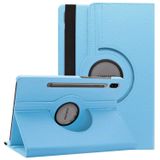Microsonic Samsung Galaxy Tab S6 10.6" T860 Kılıf 360 Rotating Stand Deri Mavi