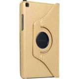 Microsonic Samsung Galaxy Tab S6 Lite 10.4" P610 Kılıf 360 Rotating Stand Deri Gold