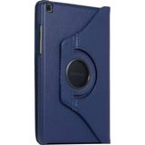 Microsonic Samsung Galaxy Tab S6 Lite 10.4" P610 Kılıf 360 Rotating Stand Deri Lacivert