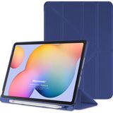 Microsonic Samsung Galaxy Tab S6 Lite 10.4" P610 Kılıf Origami Pencil Lacivert