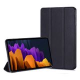 Microsonic Samsung Galaxy Tab S7 Fe Lte T737 Kılıf Slim Translucent Back Smart Cover Siyah