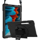 Microsonic Samsung Galaxy Tab S7 T870 Kılıf Heavy Defender Siyah