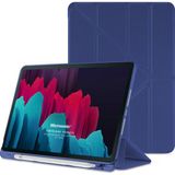 Microsonic Samsung Galaxy Tab S7 T870 Kılıf Origami Pencil Lacivert
