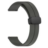 Microsonic Samsung Galaxy Watch 3 41 mm Ribbon Line Koyu Gri Kordon