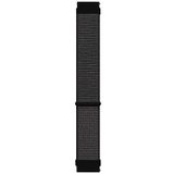 Microsonic Samsung Galaxy Watch 3 45 mm Hasırlı Woven Sport Loop Siyah Uyumlu Kordon