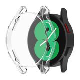 Microsonic Samsung Galaxy Watch 4 44 mm 360 Full Round Soft Silikon Gümüş Kılıf