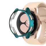 Microsonic Samsung Galaxy Watch 4 44mm için Kılıf 360 Full Round Soft Silicone Koyu Yeşil [Galaxy Watch 4 44mm ile Uyumlu Kılıf - Koyu Yeşil]
