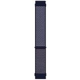 Microsonic Samsung Galaxy Watch 4 Classic 42 mm Hasırlı Woven Sport Loop Mor Uyumlu Kordon