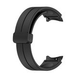 Microsonic Samsung Galaxy Watch 4 Classic 42 mm Ribbon Line Siyah Kordon