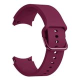 Microsonic Samsung Galaxy Watch 4 Classic 42 mm Solid Silikon Band Mürdüm Kordon