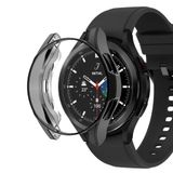 Microsonic Samsung Galaxy Watch 4 Classic 42mm için Kılıf 360 Full Round Soft Silicone, Siyah [Galaxy Watch 4 Classic 42mm ile Uyumlu Kılıf - Siyah]
