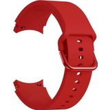 Microsonic Samsung Galaxy Watch 4 Classic 46 mm Solid Silicone Band Kırmızı Kordon