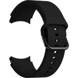 Microsonic Samsung Galaxy Watch 4 Classic 46 mm Solid Silicone Band Siyah Kordon