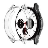 Microsonic Samsung Galaxy Watch 4 Classic 46mm için Kılıf 360 Full Round Soft Silicone Şeffaf [Galaxy Watch 4 Classic 46mm ile Uyumlu Kılıf - Şeffaf]