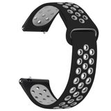 Microsonic Samsung Galaxy Watch 6 40 mm Rainbow Sport Band Siyah Gri Kordon