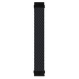 Microsonic Samsung Galaxy Watch 6 44 mm Large 165 mm Braided Solo Loop Band Siyah Kordon