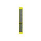 Microsonic Samsung Galaxy Watch 6 44 mm Woven Sport Loop Sarı Hasırlı Kordon