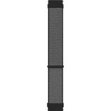 Microsonic Samsung Galaxy Watch 6 Classic 43 mm Hasırlı Woven Sport Loop Gri Kordon