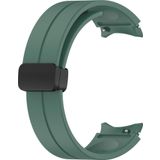 Microsonic Samsung Galaxy Watch 6 Classic 43 mm Ribbon Line Yeşil Kordon