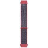 Microsonic Samsung Galaxy Watch 6 Classic 47 mm Hasırlı Woven Sport Loop Koyu Pembe Kordon