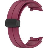 Microsonic Samsung Galaxy Watch 6 Classic 47 mm Ribbon Line Bordo Kordon