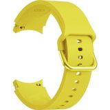 Microsonic Samsung Galaxy Watch 6 Classic 47 mm Solid Silicone Band Sarı Kordon