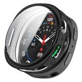 Microsonic Samsung Galaxy Watch 8 40mm için Kılıf Ekranı Tam Kaplayan 360 Full Round Soft Silicone Siyah [Galaxy Watch 8 40mm ile Uyumlu Kılıf - Siyah]