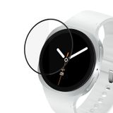 Microsonic Samsung Galaxy Watch 8 40mm Tam Kaplayan Nano Cam Ekran Koruyucu Siyah [Galaxy Watch 8 40mm ile Uyumlu Ekran Koruyucu - Siyah]